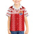 Custom Tahiti Football Polynesian Pattern Family Matching Off Shoulder Short Dress and Hawaiian Shirt