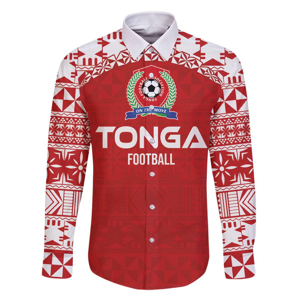 Custom Tonga Football Ngatu Tribal Tattoo Family Matching Off The Shoulder Long Sleeve Dress and Hawaiian Shirt