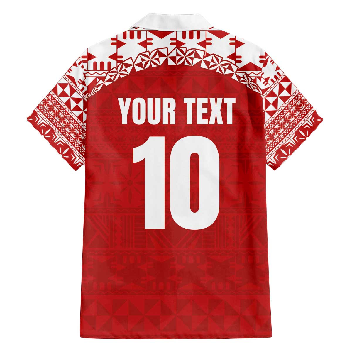 Custom Tonga Football Ngatu Tribal Tattoo Family Matching Puletasi and Hawaiian Shirt
