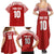 Custom Tonga Football Ngatu Tribal Tattoo Family Matching Summer Maxi Dress and Hawaiian Shirt