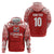 Custom Tonga Football Ngatu Tribal Tattoo Hoodie