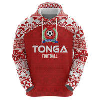 Custom Tonga Football Ngatu Tribal Tattoo Hoodie