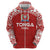 Custom Tonga Football Ngatu Tribal Tattoo Hoodie