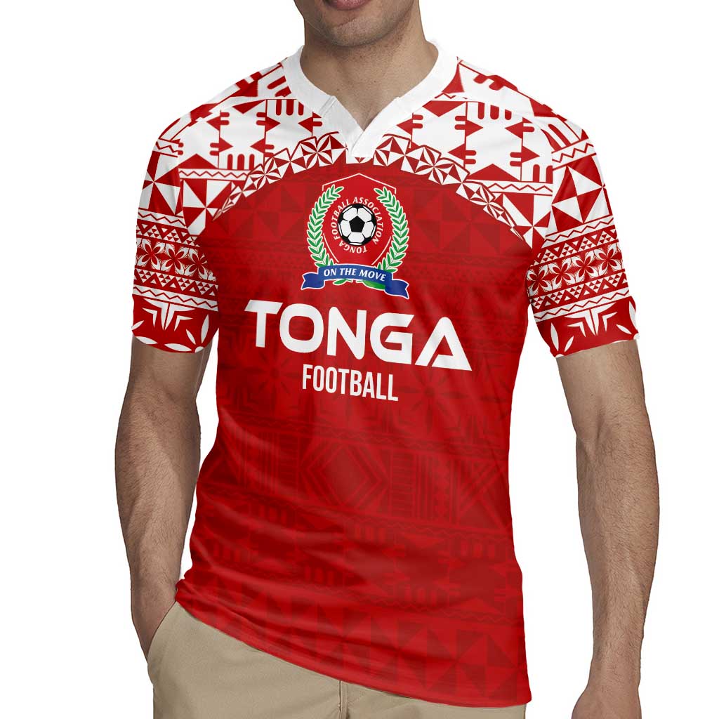 Custom Tonga Football Ngatu Tribal Tattoo Rugby Jersey LT03 - Polynesian Pride