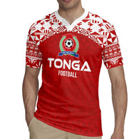 Custom Tonga Football Ngatu Tribal Tattoo Rugby Jersey LT03 - Polynesian Pride