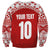 Custom Tonga Football Ngatu Tribal Tattoo Sweatshirt