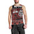 New Zealand Culture Men Tank Top Kia Ora Aotearoa Moko Tattoo Mask with Waka and Maori Art Pattern