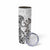 New Zealand Gecko Maori Art Tattoo Skinny Tumbler White Color