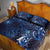 New Zealand Gecko Maori Art Tattoo Quilt Bed Set Matariki Mode