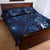 New Zealand Gecko Maori Art Tattoo Quilt Bed Set Matariki Mode