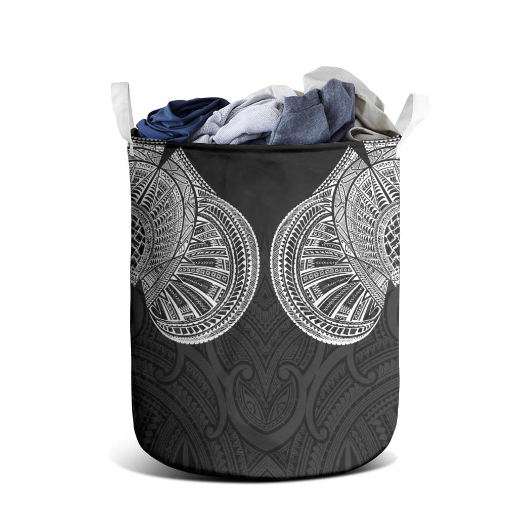Samoan Traditional Art Tattoos Laundry Basket Tatau Roman Reigns Black Color LT03 - Polynesian Pride