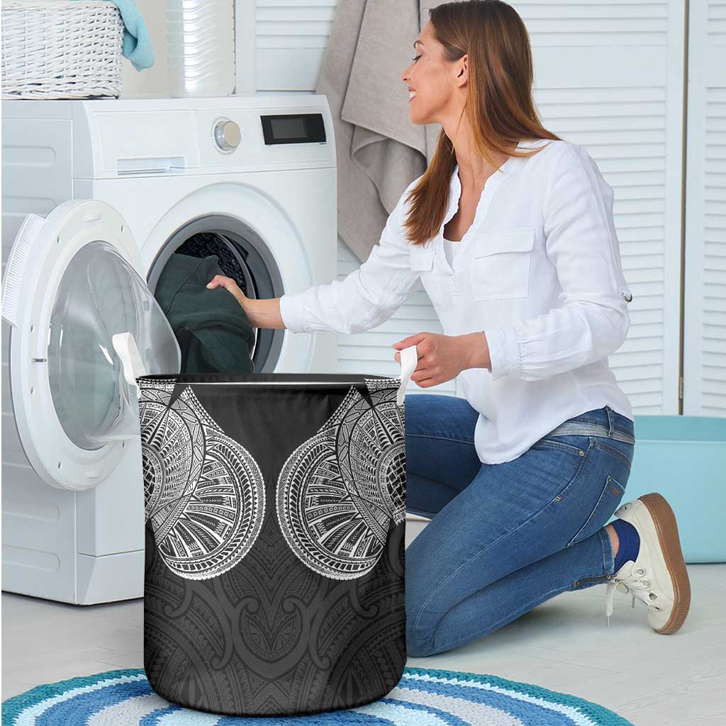 Samoan Traditional Art Tattoos Laundry Basket Tatau Roman Reigns Black Color LT03 - Polynesian Pride