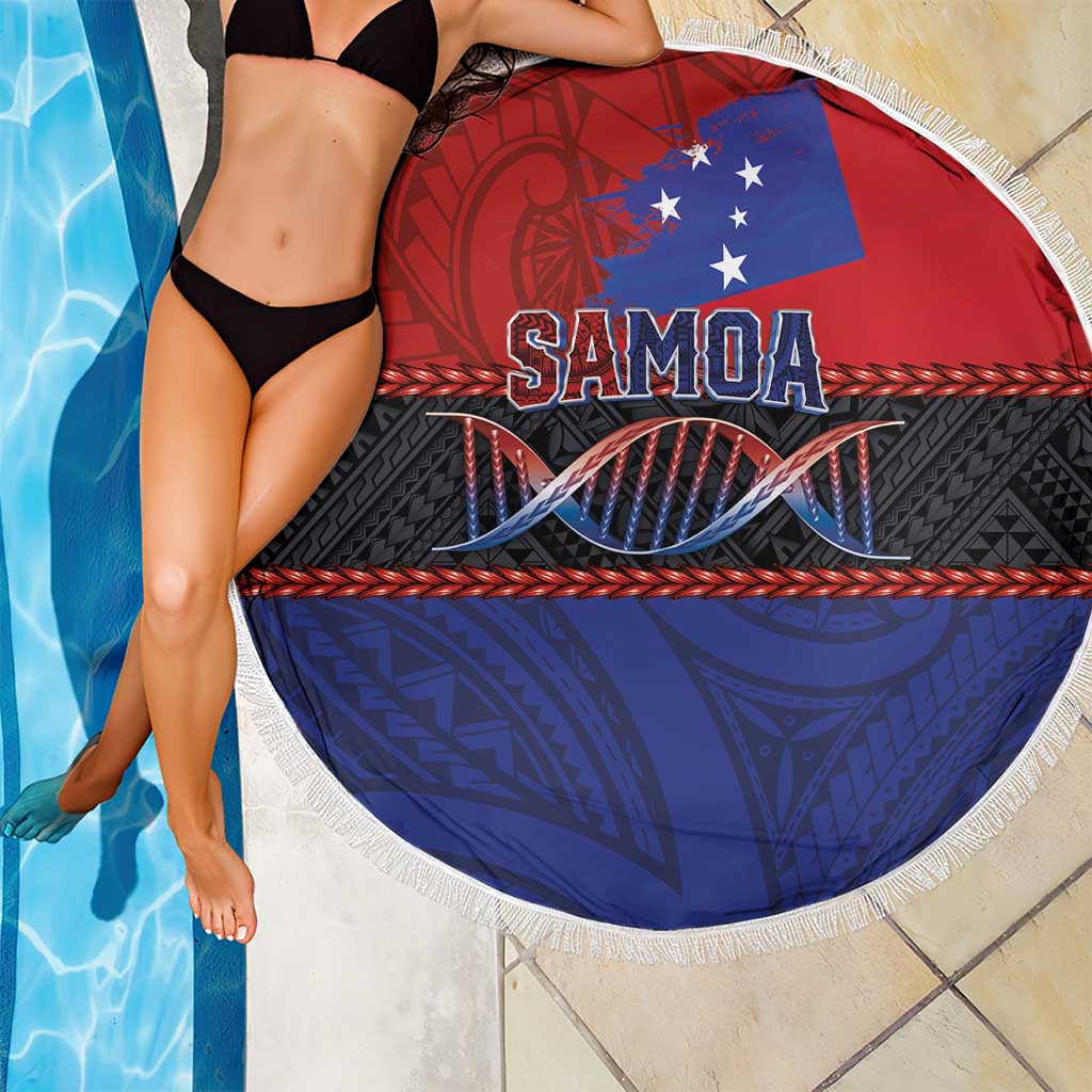Samoan DNA-Proud of Samoa Beach Blanket Polynesian Patterns - Polynesian Pride