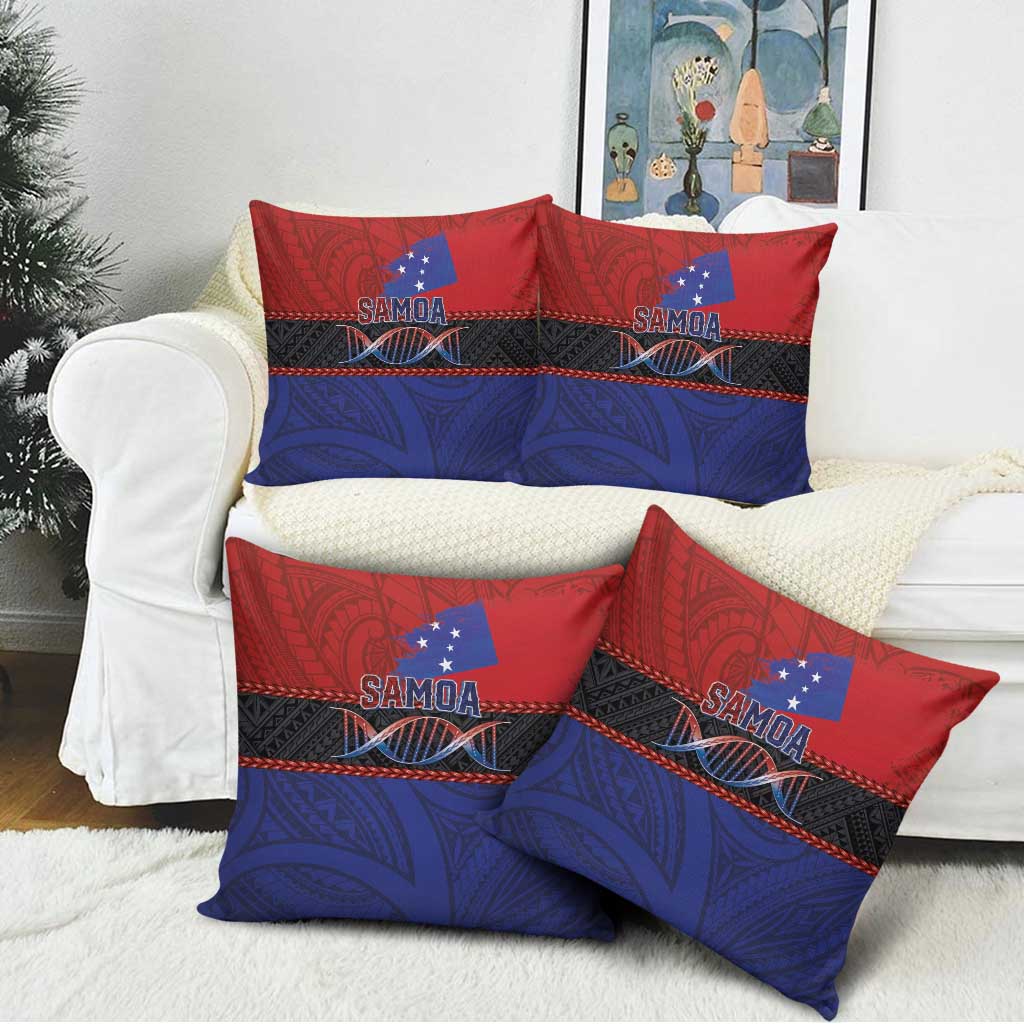 Samoan DNA-Proud of Samoa Pillow Cover Polynesian Patterns - Polynesian Pride