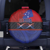 Samoan DNA-Proud of Samoa Spare Tire Cover Polynesian Patterns - Polynesian Pride