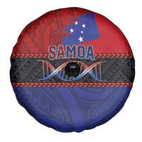Samoan DNA-Proud of Samoa Spare Tire Cover Polynesian Patterns - Polynesian Pride