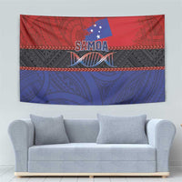 Samoan DNA-Proud of Samoa Tapestry Polynesian Patterns - Polynesian Pride