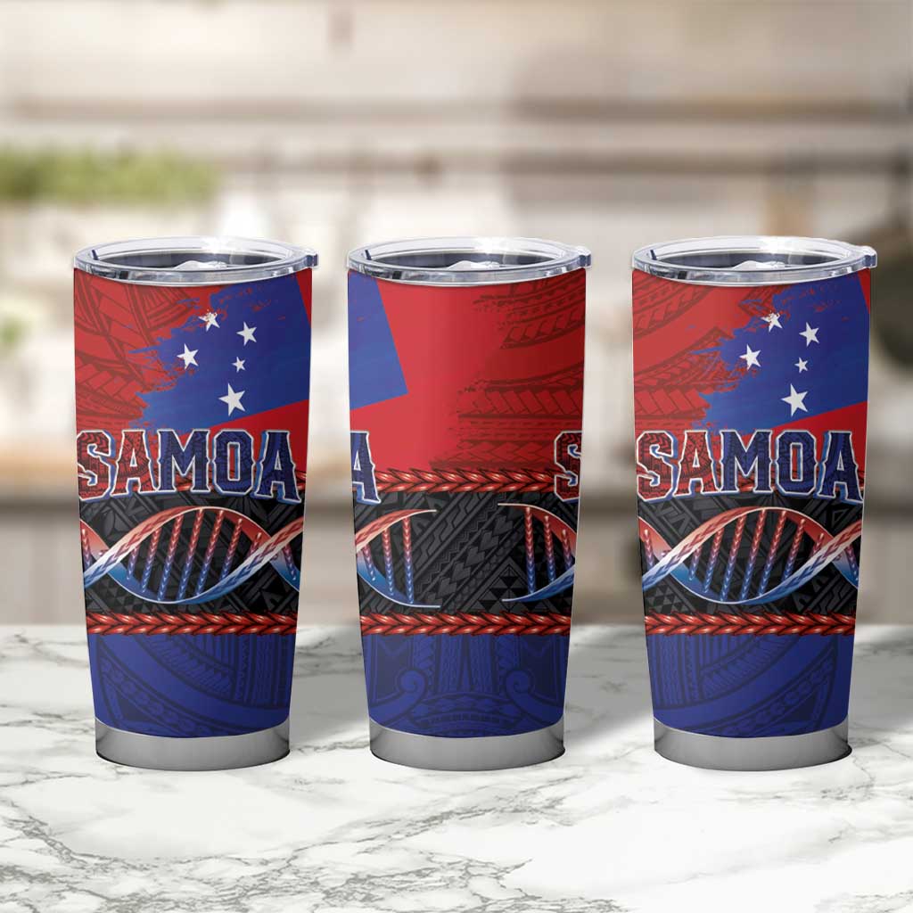 Samoan DNA-Proud of Samoa Tumbler Cup Polynesian Patterns - Polynesian Pride