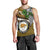 Hawaii James Campbell High School Men Tank Top Kakau Pattern Gold Color Version LT03 - Polynesian Pride