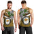 Hawaii James Campbell High School Men Tank Top Kakau Pattern Gold Color Version LT03 - Polynesian Pride