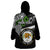 Hawaii James Campbell High School Wearable Blanket Hoodie Kakau Pattern Black Version LT03 - Polynesian Pride