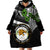 Hawaii James Campbell High School Wearable Blanket Hoodie Kakau Pattern Black Version LT03 - Polynesian Pride