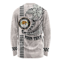 Custom Hawaii James Campbell High School Long Sleeve Shirt Tribal Kakau Pattern LT03 - Polynesian Pride