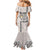 Custom Hawaii James Campbell High School Mermaid Dress Tribal Kakau Pattern LT03 - Polynesian Pride