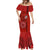 Hawaii Kahuku High & Intermediate School Mermaid Dress Tribal Kakau Pattern LT03 - Polynesian Pride