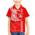 Hawaii Kalani High School Family Matching Mermaid Dress and Hawaiian Shirt Tribal Kakau Pattern LT03 Son's Shirt Red - Polynesian Pride