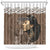 Custom New Zealand Womens Day Shower Curtain Traditional Maori Woman Polynesian Pattern Brown Color LT03 Brown - Polynesian Pride