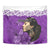 Custom New Zealand Womens Day Tapestry Traditional Maori Woman Polynesian Pattern Purple Color LT03 - Polynesian Pride