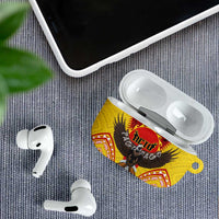 American Samoa Fautasi Race AirPods Case Pago Pago-Aeto Samoan Tattoo and Eagle LT03 - Polynesian Pride