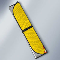 American Samoa Fautasi Race Auto Sun Shade Pago Pago-Aeto Samoan Tattoo and Eagle LT03 - Polynesian Pride