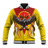 American Samoa Fautasi Race Baseball Jacket Pago Pago-Aeto Samoan Tattoo and Eagle