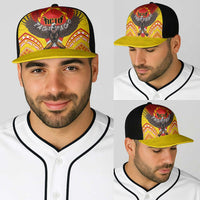 American Samoa Fautasi Race Baseball Net Cap Pago Pago-Aeto Samoan Tattoo and Eagle LT03 - Polynesian Pride