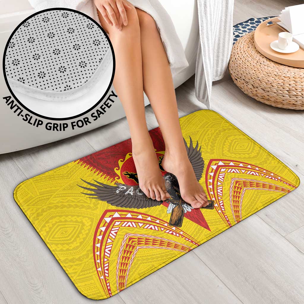 American Samoa Fautasi Race Bathroom Set Pago Pago-Aeto Samoan Tattoo and Eagle LT03 - Polynesian Pride