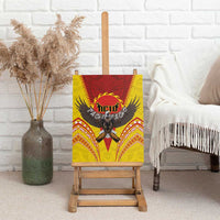 American Samoa Fautasi Race Canvas Wall Art Pago Pago-Aeto Samoan Tattoo and Eagle LT03 - Polynesian Pride