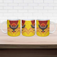 American Samoa Fautasi Race Ceramic Mug Pago Pago-Aeto Samoan Tattoo and Eagle LT03 - Polynesian Pride