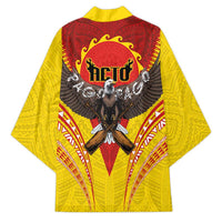 American Samoa Fautasi Race Kimono Pago Pago-Aeto Samoan Tattoo and Eagle LT03 - Polynesian Pride