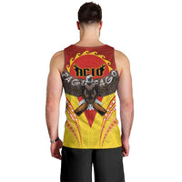 American Samoa Fautasi Race Men Tank Top Pago Pago-Aeto Samoan Tattoo and Eagle LT03 - Polynesian Pride