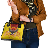 American Samoa Fautasi Race Shoulder Handbag Pago Pago-Aeto Samoan Tattoo and Eagle LT03 - Polynesian Pride
