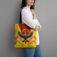 American Samoa Fautasi Race Tote Bag Pago Pago-Aeto Samoan Tattoo and Eagle LT03 - Polynesian Pride