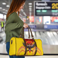 American Samoa Fautasi Race Travel Bag Pago Pago-Aeto Samoan Tattoo and Eagle LT03 - Polynesian Pride