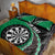 Personalised New Zealand Darts Quilt Bed Set Koru Tribal Tattoo and Silver Fern Maori Pattern Green Color