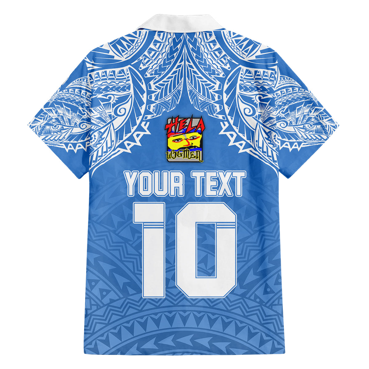 Custom Hela Wigmen Rugby Family Matching Off Shoulder Long Sleeve Dress and Hawaiian Shirt Papua New Guinea Polynesian Tattoo LT03 - Polynesian Pride