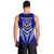 Kimbe Cutters Rugby Men Tank Top Papua New Guinea Polynesian Tattoo Blue Version LT03 - Polynesian Pride