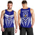 Kimbe Cutters Rugby Men Tank Top Papua New Guinea Polynesian Tattoo Blue Version LT03 - Polynesian Pride