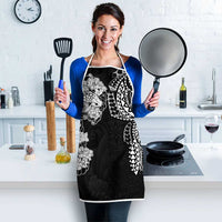 Japanese Irezumi and Hawaiian Polynesian Art Tattoo Apron Black Color LT03 - Polynesian Pride