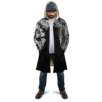 Japanese Irezumi and Hawaiian Polynesian Art Tattoo Cloak Black Color - Polynesian Pride